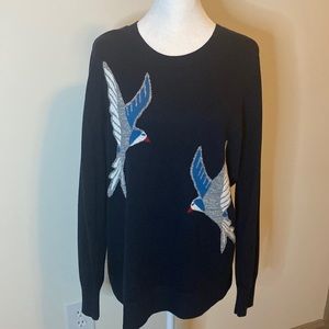 Loft - Size L - Navy Dove Sweater